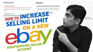 How to Increase Selling Limit on a New eBay Dropshipping Seller Account  - Zaman Hassan