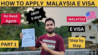 Malaysia E VISA How to Apply....?  ( Complete Guide ) मलेसिया वीसा कैसे ले..??