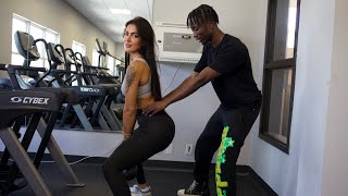 I Hired A Thick Latina Trainer!