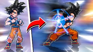 NOVO GOKU ULTRA INSTINCT NO MUGEN FICOU MUITO OP *versão op*