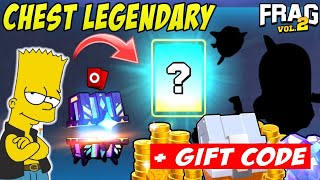 🔥Chest Legendary + Gift Code 🎁🎯 #FRAG PRO SHOOTER