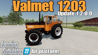 Valmet 1203 / FS22 UPDATE Oct 25/24