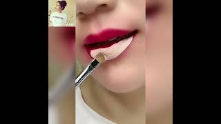 lipstick korean  💄💋من اجمل طرق الروج الكوري  لايك #shorts #YouTube #challenge makeup challenge