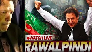 Pti Imran Khan Live From Pindi||last speech Azadi march||khatam hu GIA march||akhri Dahmaka||