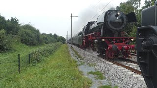 oude stoomtrein doorkomst Berghem Noord-Brabant