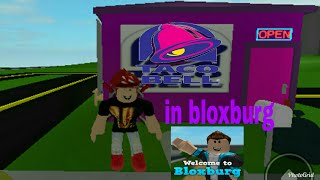 Taco bell in bloxburg