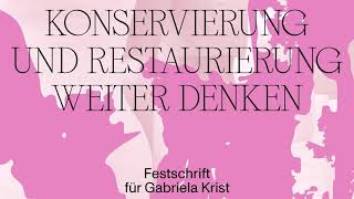 Anlässlich des 65. Geburtstages von Gabriela Krist