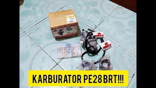 Unboxing Karburator PE 28 BRT Super Flow #BRT