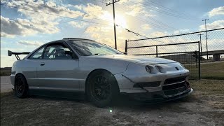 B18C1 GSR swapped LS integra dyno tune