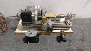 Auction 31260 - Mini Metal Lathe 1/3 HP 110V *WORKS*