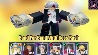 Band For Band With Boss Rush I Anime World Tower Defense