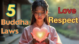 Buddha’s 5 Laws of Attraction for Love and Respect!