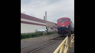 Amtrak Vermonter 56 with P42DC #108