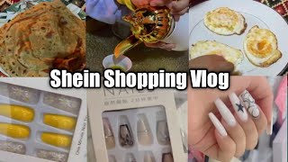 Shein Shopping Vlog | Paratha Anda | Enjoying Bonfire with Family | Beautiful Nail collections |2023