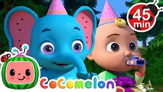 Emmy's Birthday 🎂 | CoComelon Animal Time! 🐺 | Kids Learning Songs! | Sing Along Nursery Rhymes