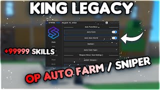 *NEW* KING LEGACY Script Hack - OP AUTO FARM, FRUIT SNIPER, ETC!