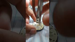 Genuine watch, removing OS6 machine in the case, USAPANG RELOHAN short videos watch repair videos