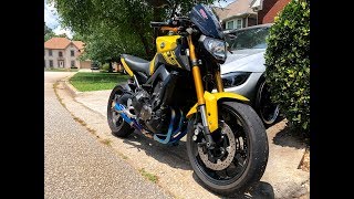 FZ09 Akrapovič Titanium Exhaust