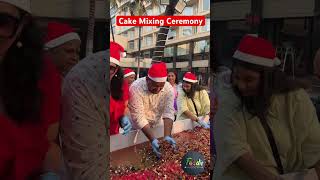 Cake Mixing Ceremony at Novotel Juhu Beach ,Mumbai #cakemixingceremony #christmas #christmascake