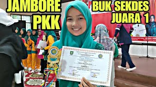 Jambore PKK Kecamatan buk sekdes juara 1 lomba Penyuluhan