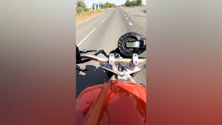 Очень быстрая езда на мотоцикле НЕ УДАЧНО!!!!!  Yamaha Fz6