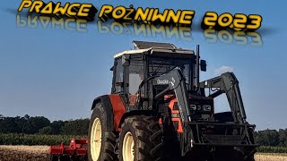 Agregat talerzowy strumyk . Prace pożniwne 2023 talerzowanie.