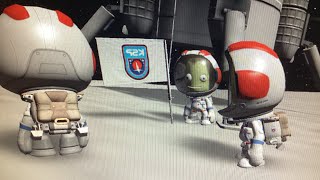 KERBAL Space Program The 3rd Mun Landing -Science On The Moon- jeb, bill and bob set foot on the mun