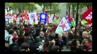 La présence du drapeau amazigh lors de la marche contre l'injustice fiscale à Paris