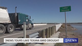 3NEWS tours Lake Texana amid drought