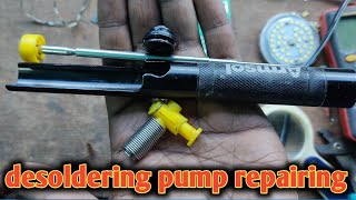 desoldaring pump repair