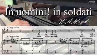 In uomini, in soldati…Karaoke, Accompaniment, Così fan tutte, Despina, W.A.Mozart