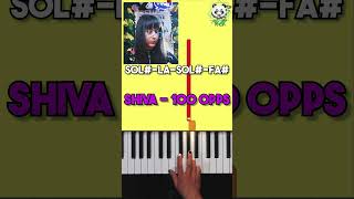 SHIVA - 100 OPPS Piano Tutorial