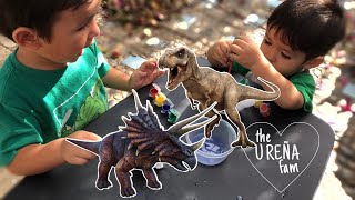 Painting Dinosaurs