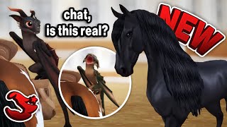 Star Stable SPOILERS - NEW Friesian Horse + Dragon Pets, Outfits & More!