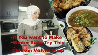 Chicken Velvet Soup || Winter Soup || Chicken Soup || Best Soup Recipe