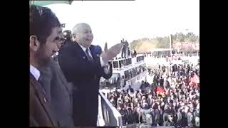 "Oyumuz Yüzde 25'ten Fazla!" Erbakan Hoca 1994 Erzincan #erbakan #refahpartisi #erzincan