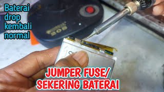 Cara jumper fuse/sekering baterai