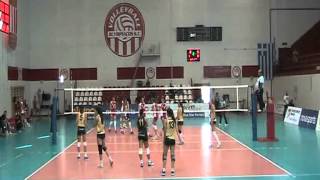 [D01W] 2014.10.18 Olympiacos - SAAK Anatolia Women Volleyball