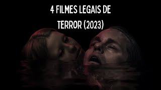 4 filmes de TERROR que EU mais gostei ATÉ AGORA