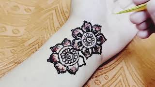 Beautiful And Simple Latest Floral Mehendi Designs For Front Hand | Unique Henna Designs Front Hand