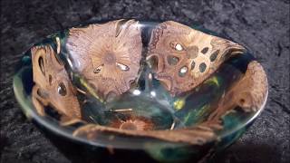 woodturning - Australian Banksia pods in resin!