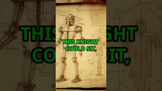 🌟 Leonardo da Vinci's Astonishing Mechanical Knight 🤖: The Birth of Robotics! 🚀#shorts