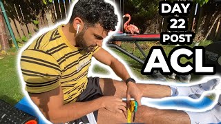 WEEK 3 - DAY 22 POST ACL RECONSTRUCTION | ACL 2 IronMAN 70.3