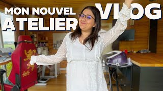 J'emménage dans mon nouvel atelier ! VLOG