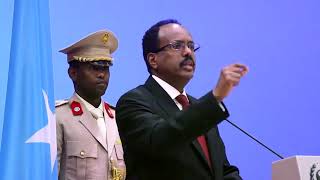 Farmaajo oo hawada ka soo direy Hanjabaadii abid ugu weyneyd