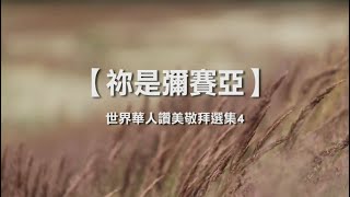 诗歌敬拜 | 詩歌敬拜 -祢是彌賽亞 專輯：《華人的讚美敬拜4》祢是弥赛亚 专辑：《华人的赞美敬拜4》