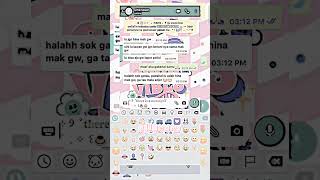 POV SALAH NOMOR || pov whatsmock fake chat || #whatsmock #soft #4u #fyp #aesthetic #aliacans