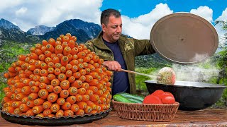 Delicious Pilaf with Juicy Lamb and Sweet Carrot! The Perfect Lunch in Wilderness