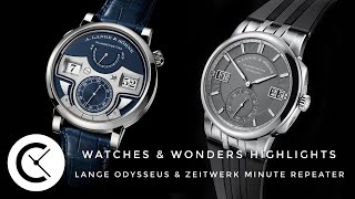 Watches & Wonders Highlight #3: A. Lange & Söhne Odysseus in White Gold & Zeitwerk Minute Repeater