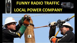 Funny Scanner Radio Traffic - Local Utility Company